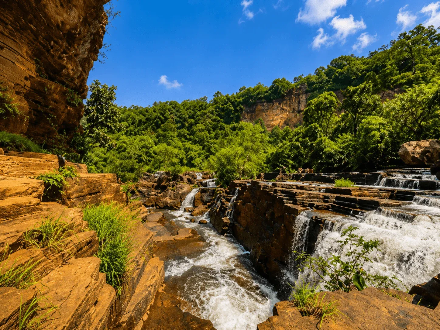 Kanger Valley forest surrounding Tirathgarh